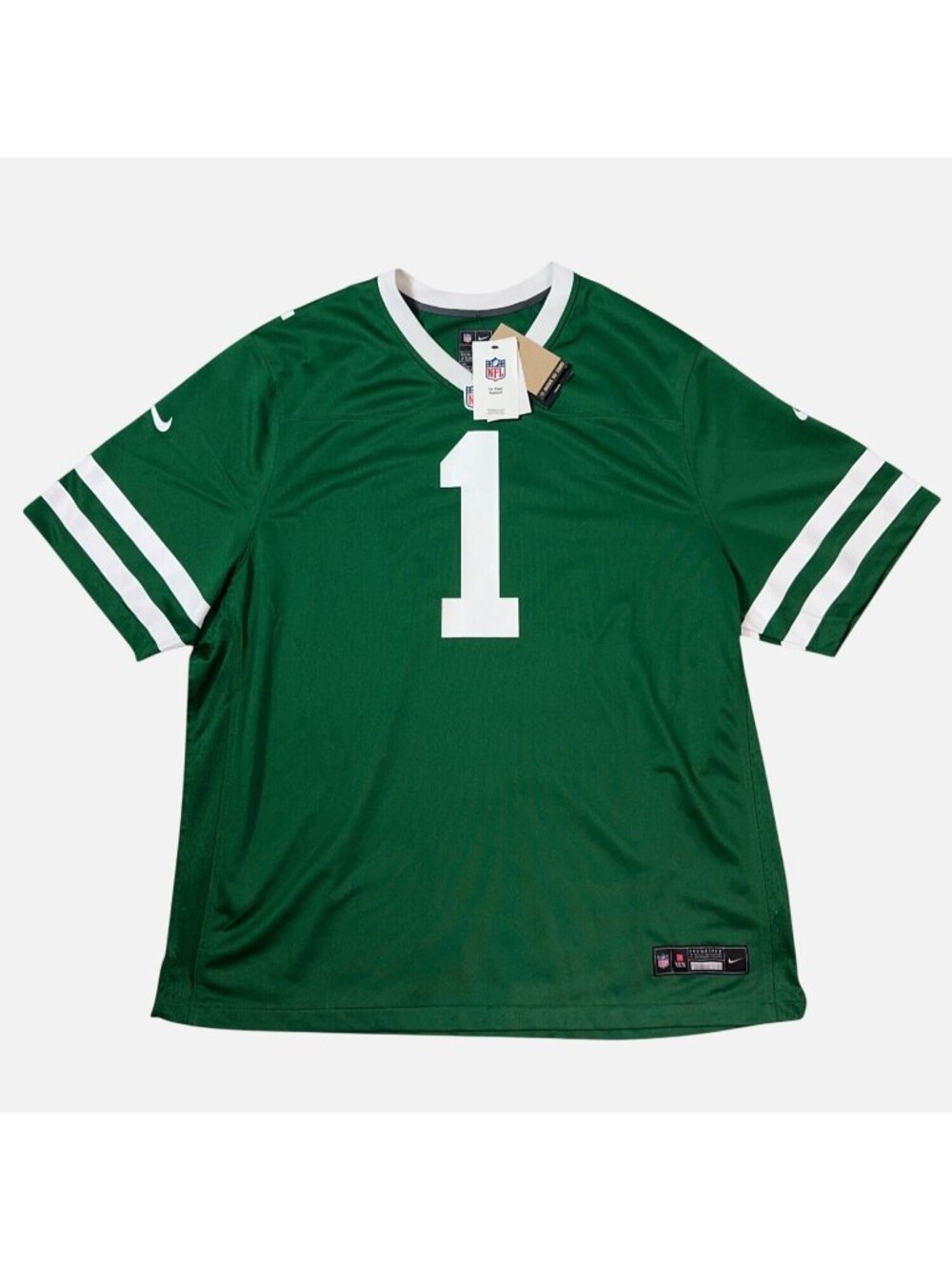 Nike New York Jets Sauce Gardner 1 Game Jersey Mens 3XL Legacy Green $130 NWT